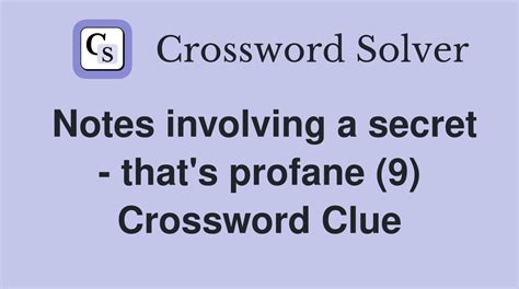 profane crossword clue|profane crossword puzzle answer.